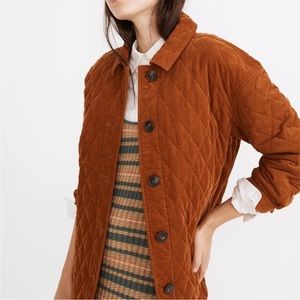 NWT Madewell quilted jacket. Smoke and pet free home